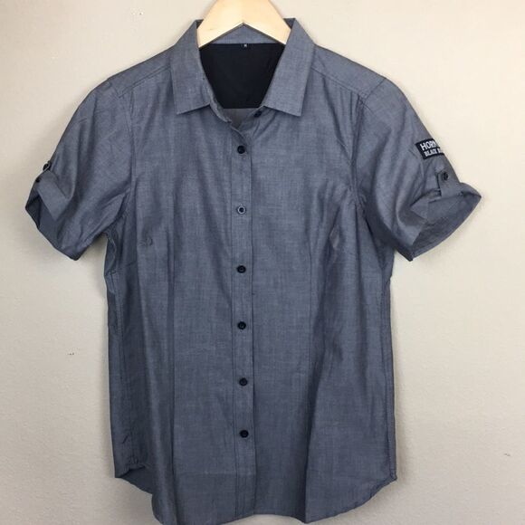 Hornitos Black Barrel Button Down Shirt- Size M - Picture 1 of 5
